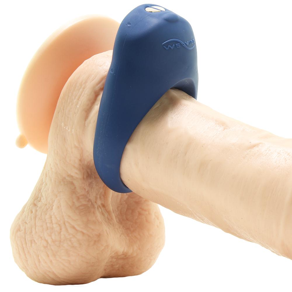 We-Vibe Pivot Vibrating Silicone Ring in Navy