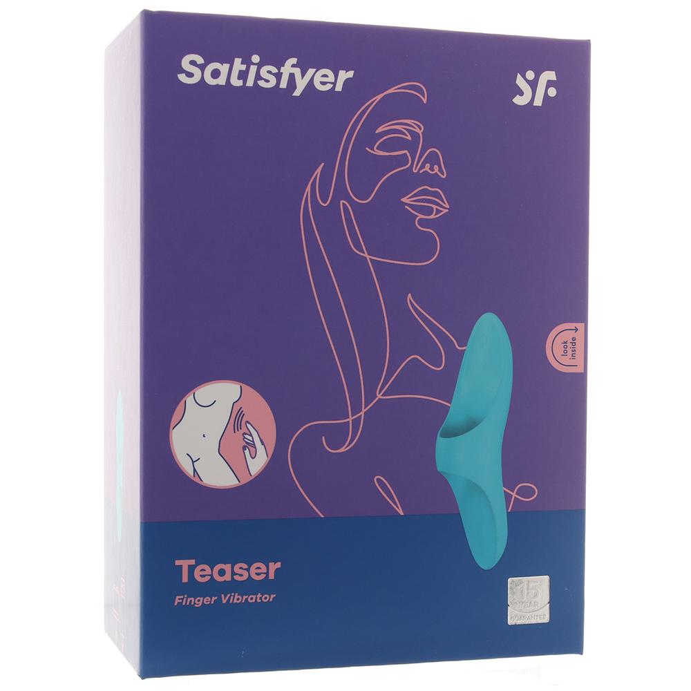 Satisfyer Teaser Finger Vibe in Light Blue