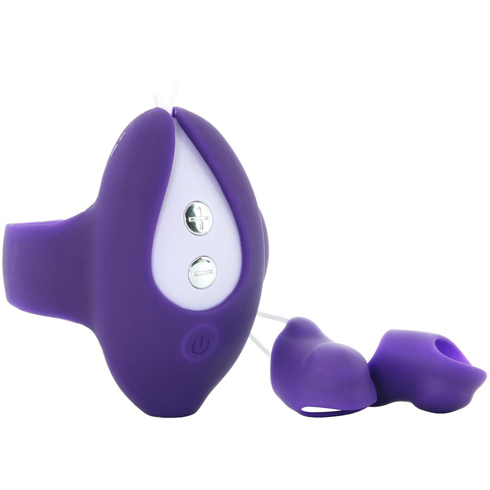 Kimi Rechargeable Finger Vibe in The Deep Purple