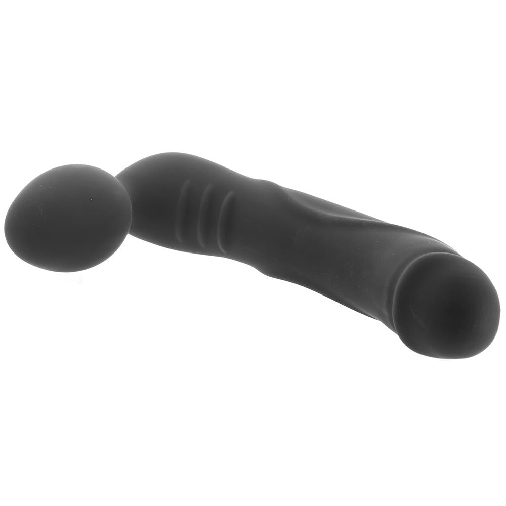 Pegasus 7 Inch Remote Strapless Strap-On in Black