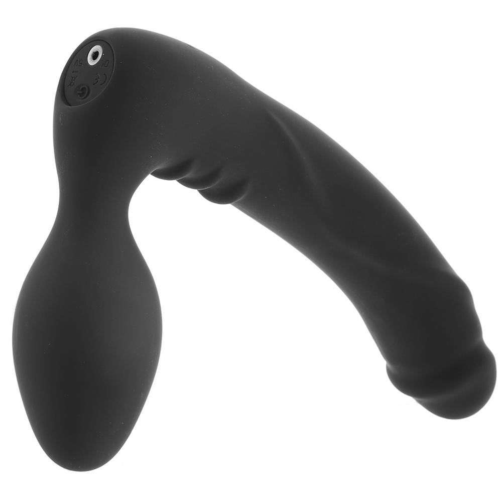Pegasus 7 Inch Remote Strapless Strap-On in Black