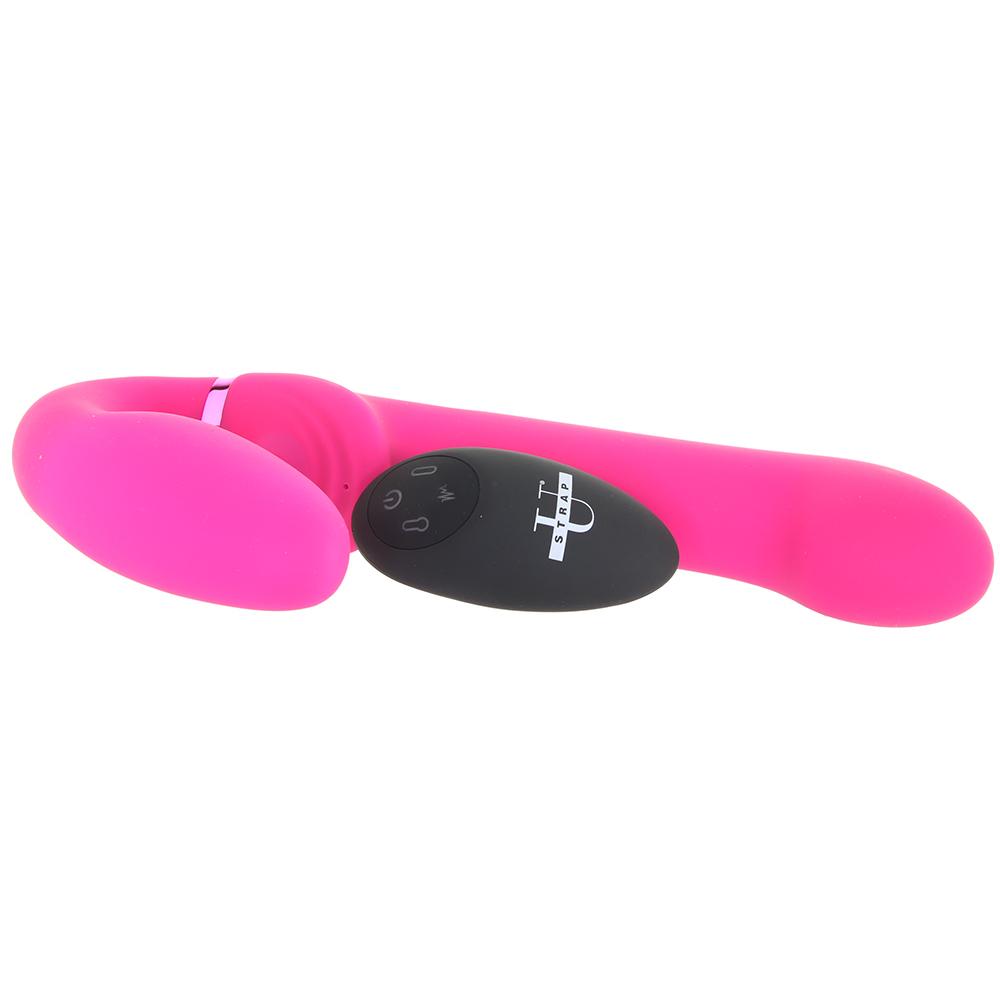 Ergo-Fit G-Pulse Inflatable Strapless Strap-On in Pink