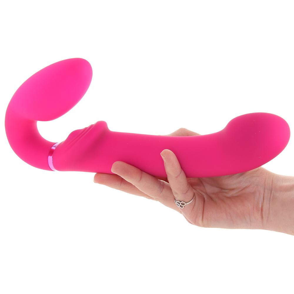 Ergo-Fit G-Pulse Inflatable Strapless Strap-On in Pink
