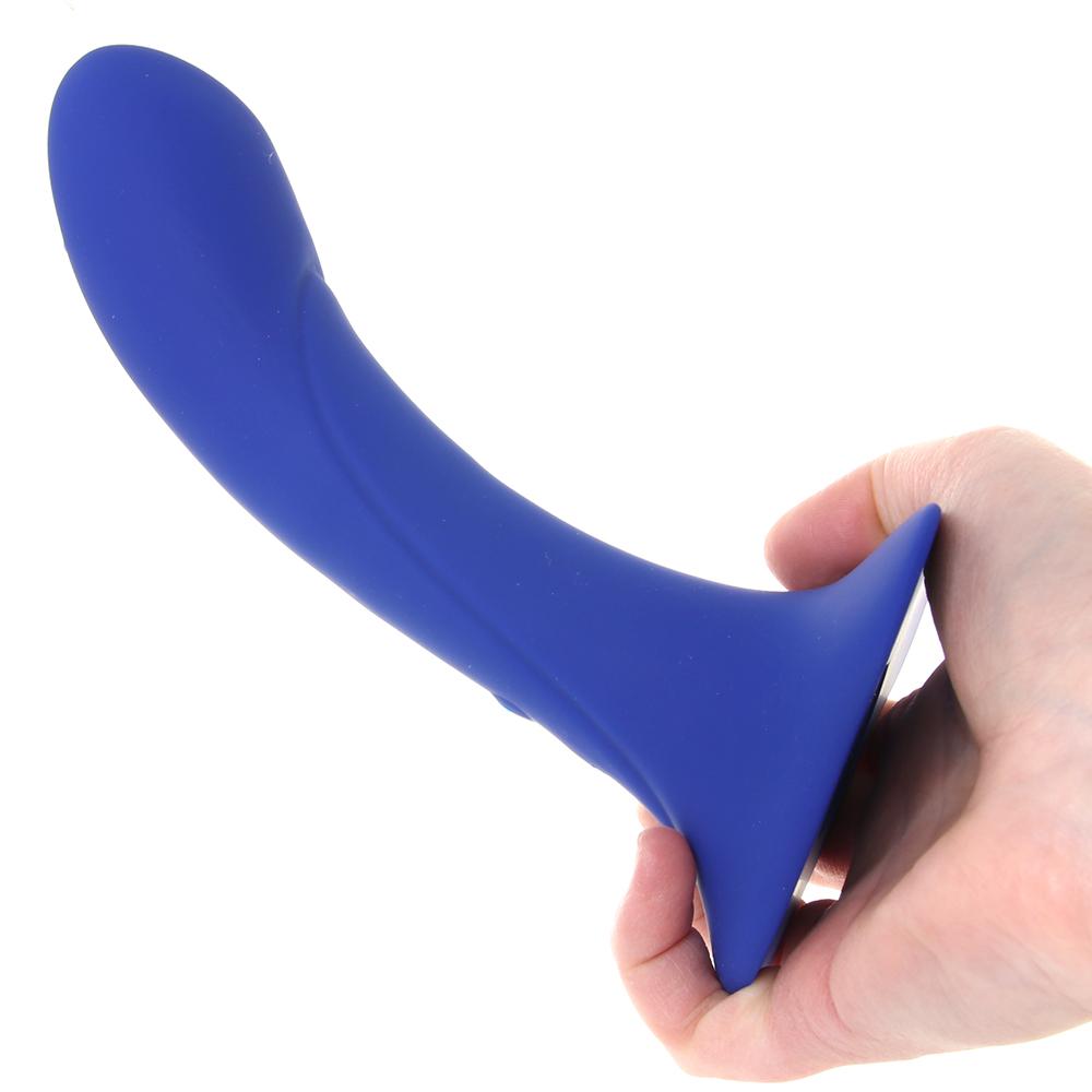 Blue Dream Remote Strap-On Vibrating Dildo