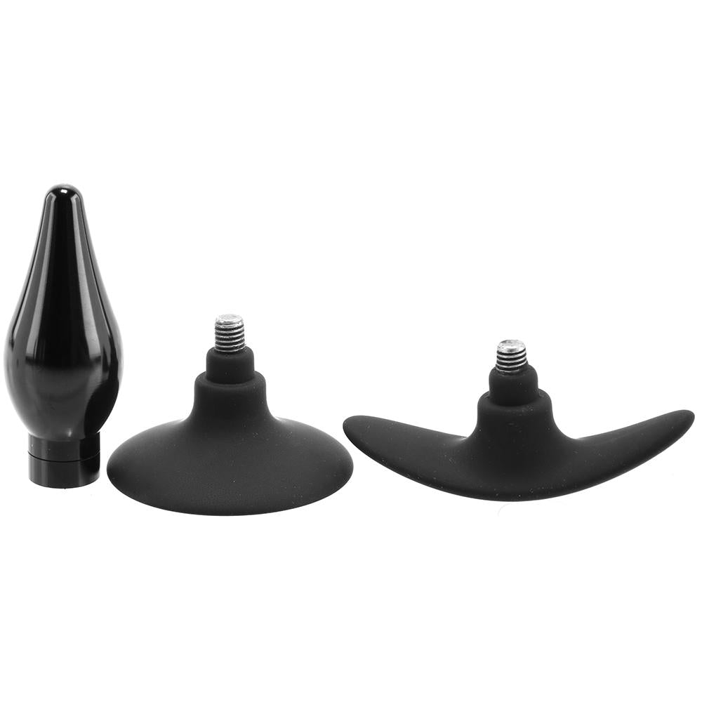 Ouch! Interchangeable Pointed Butt Plug Set in Medium