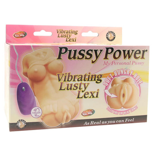 Pussy Power Lusty Lexy Vibrating Stroker