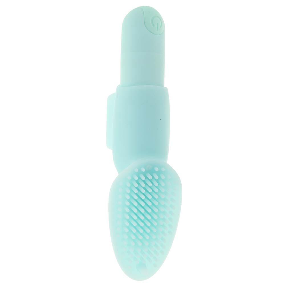 PinkCherry Tickle Me Torquoise Finger Vibe