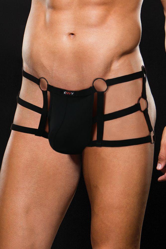 Bad Boy Strappy Open Back Black Trunk