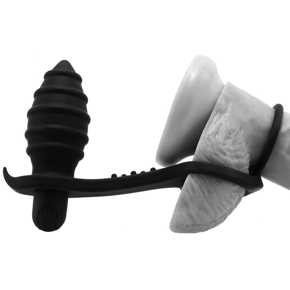 Zero tolerance Cock And Ball Ring with Anal Vibe
