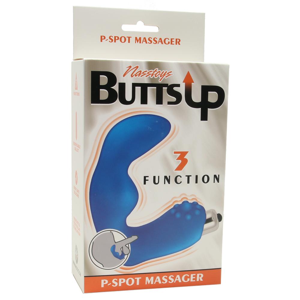 Butts Up P-Spot Massager in Blue