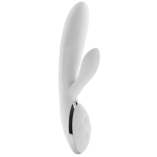 Vibes of New York Heat-Up Pleasure Rabbit in White