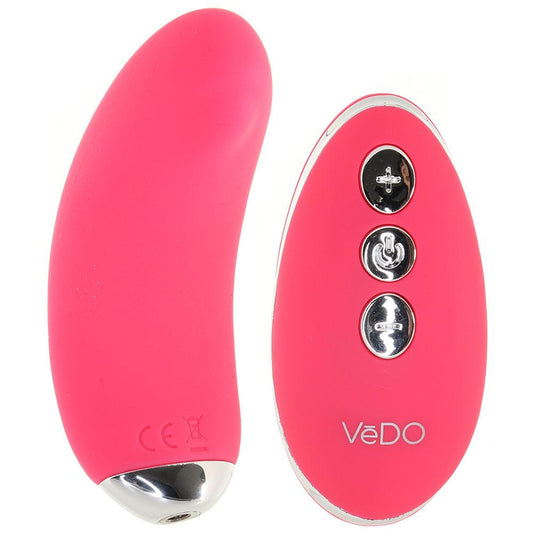 Niki Rechargeable Magnetic Panty Vibe in Foxy Pink