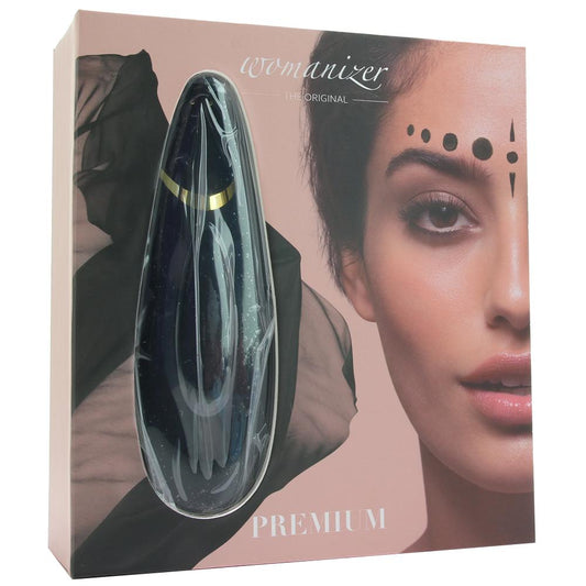 Womanizer Premium Clitoral Stimulator in Black/Gold