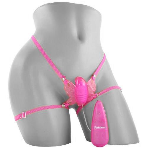 PinkCherry Wearable Butterfly Vibe in Pink