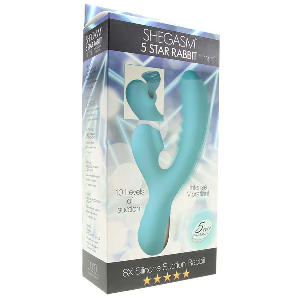 inmi Shegasm Suction Rabbit in Teal